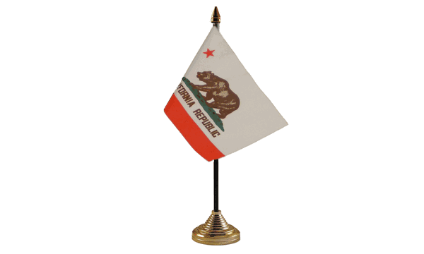 California Table Flags